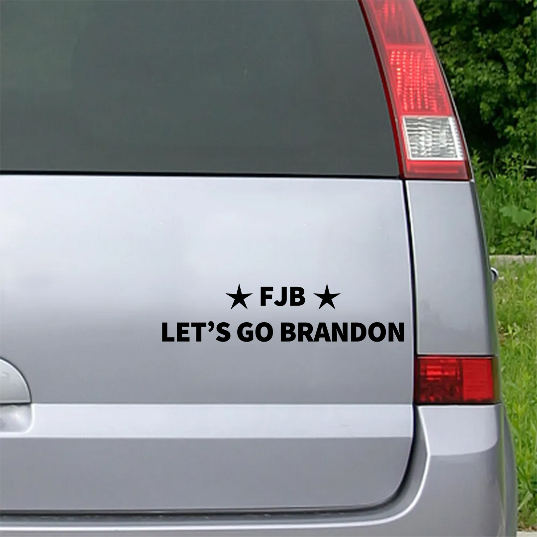 Let's Go Brandon Stickers-Independence Day Sticker