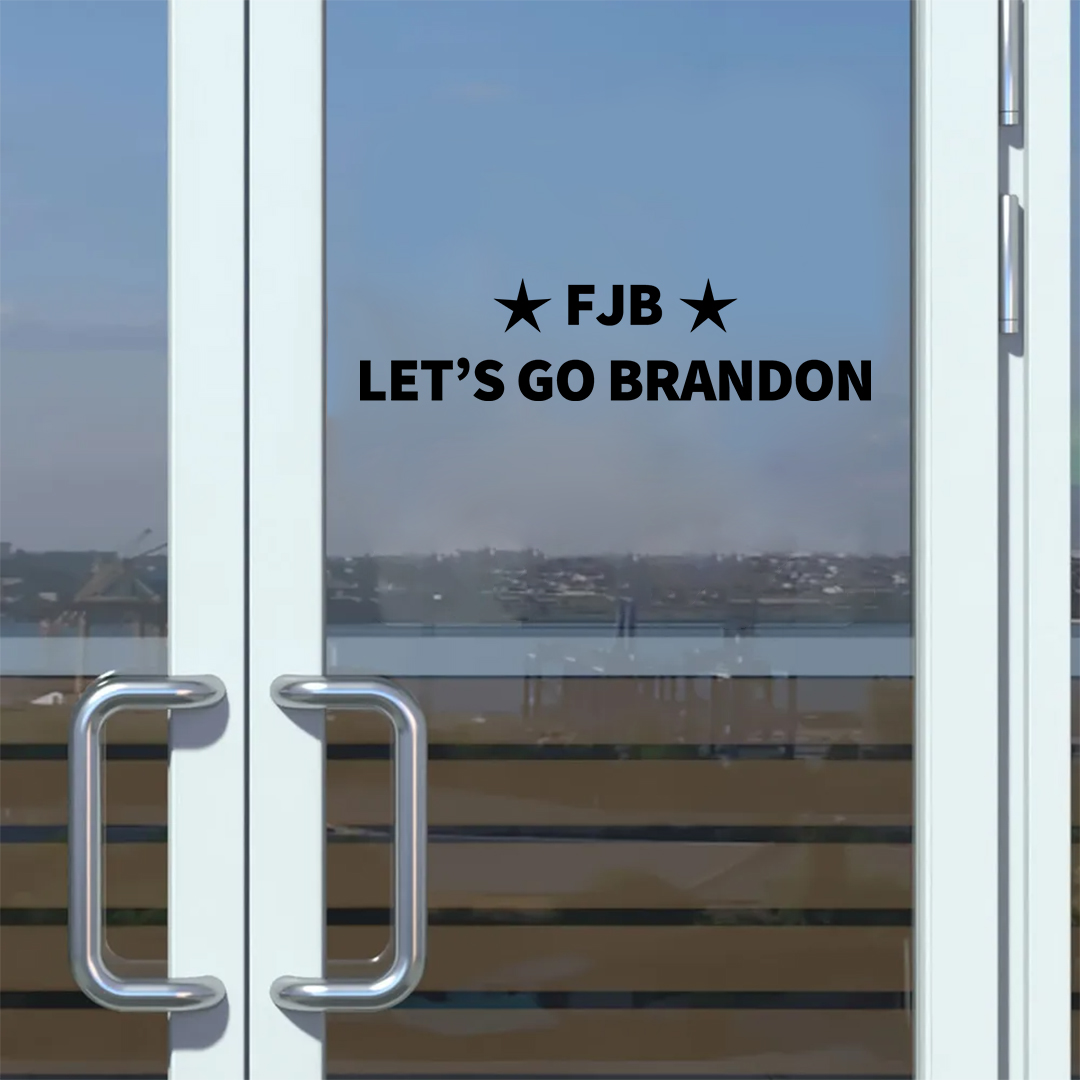 Let's Go Brandon Stickers-Independence Day Sticker