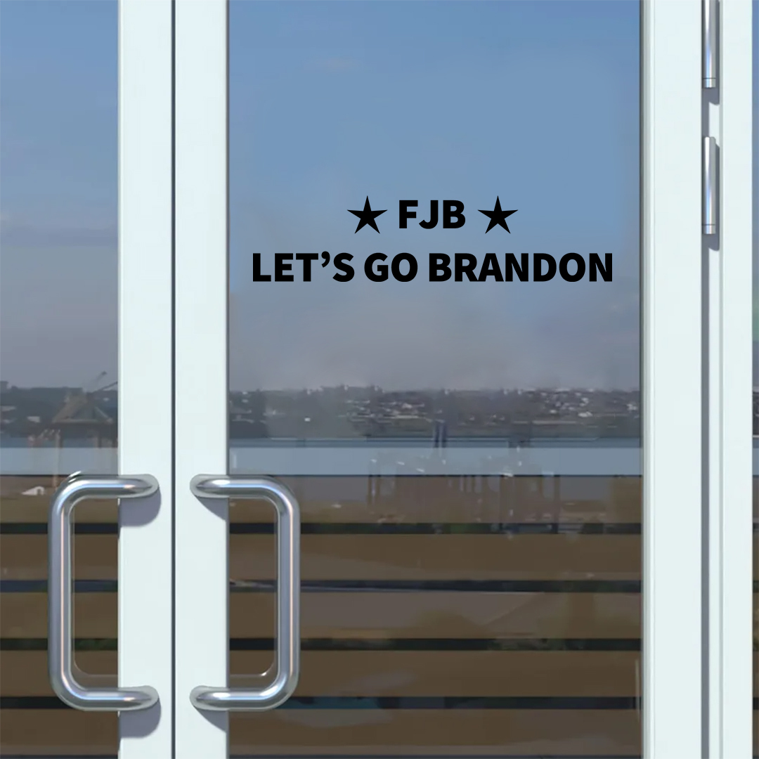 Let's Go Brandon Stickers-Independence Day Sticker