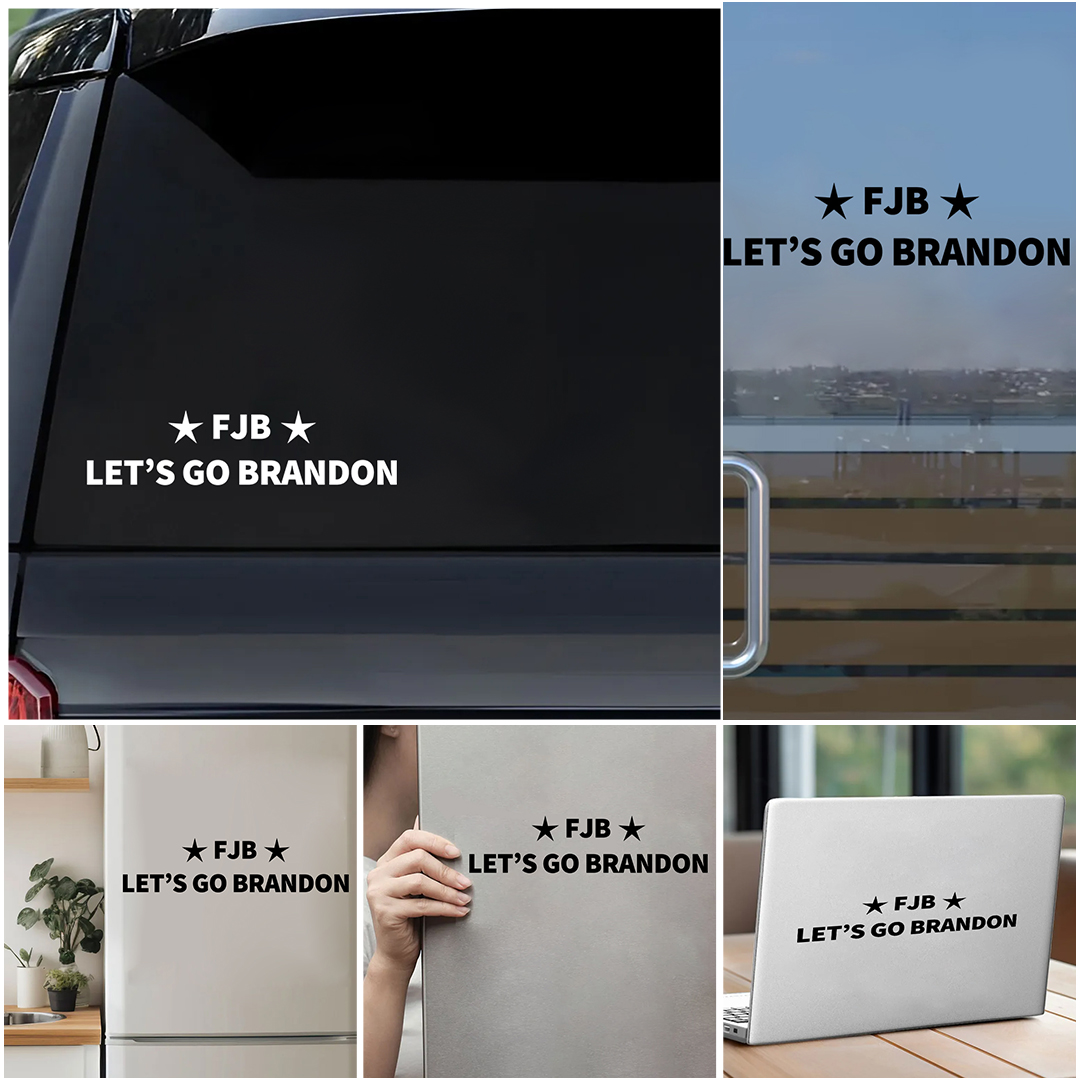 Let's Go Brandon Stickers-Independence Day Sticker