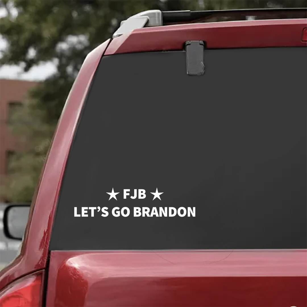 Let's Go Brandon Stickers-Independence Day Sticker