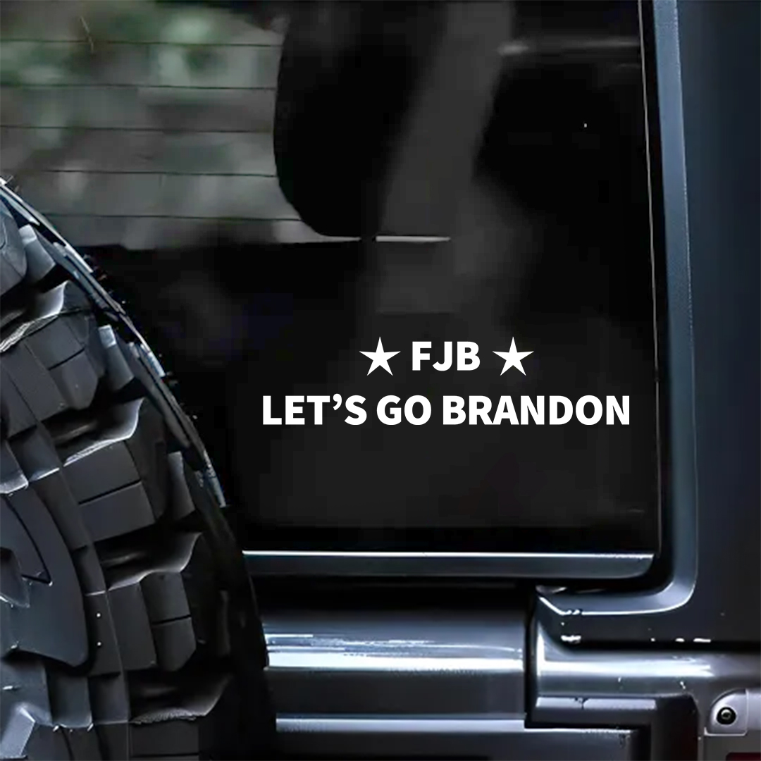 Let's Go Brandon Stickers-Independence Day Sticker