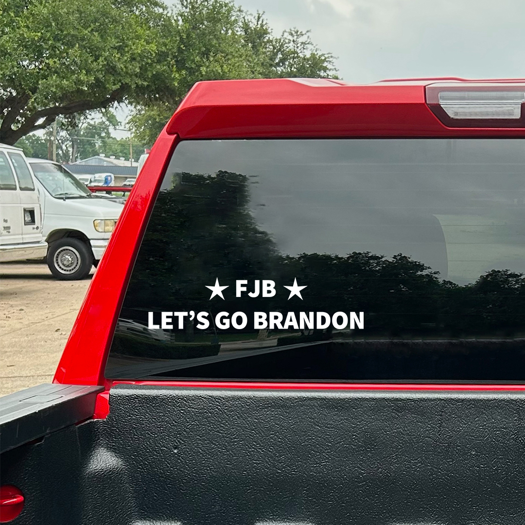 Let's Go Brandon Stickers-Independence Day Sticker