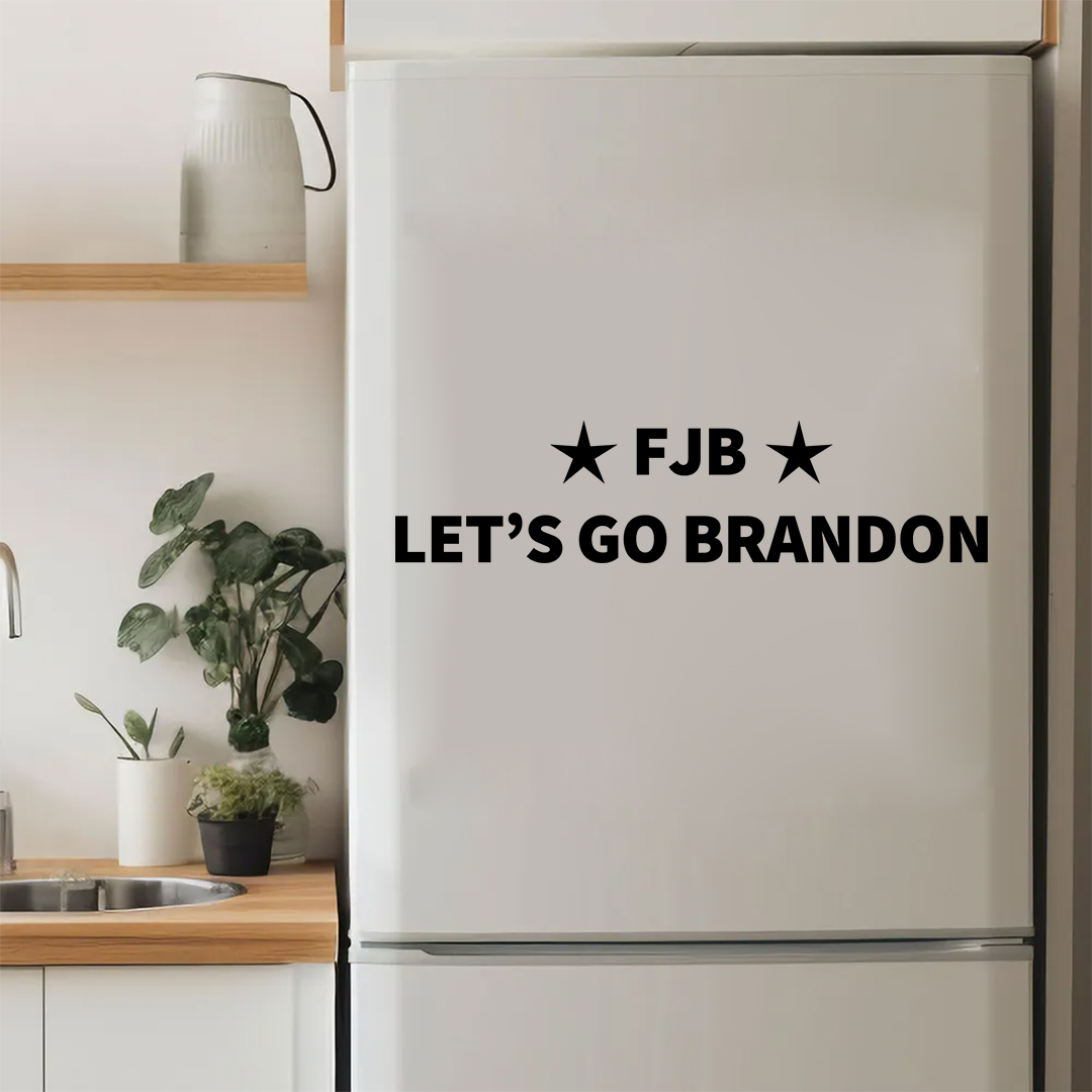 Let's Go Brandon Stickers-Independence Day Sticker