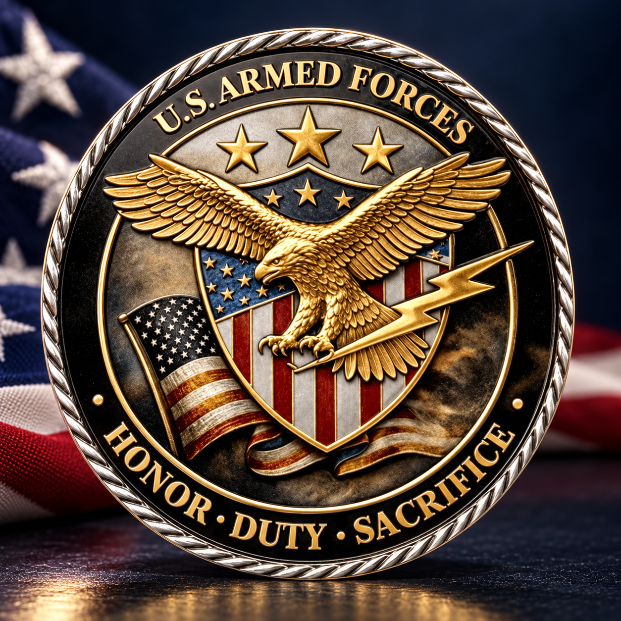 🎖️ Gulf War Desert Storm Commemorative Coin