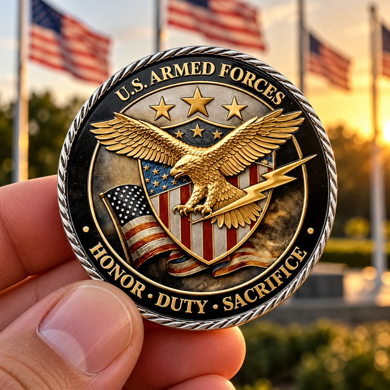 🎖️ Gulf War Desert Storm Commemorative Coin