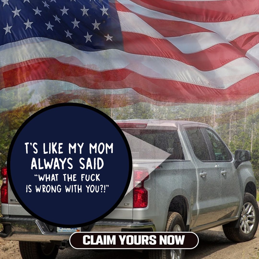 Like My Mom Said Car Sticker