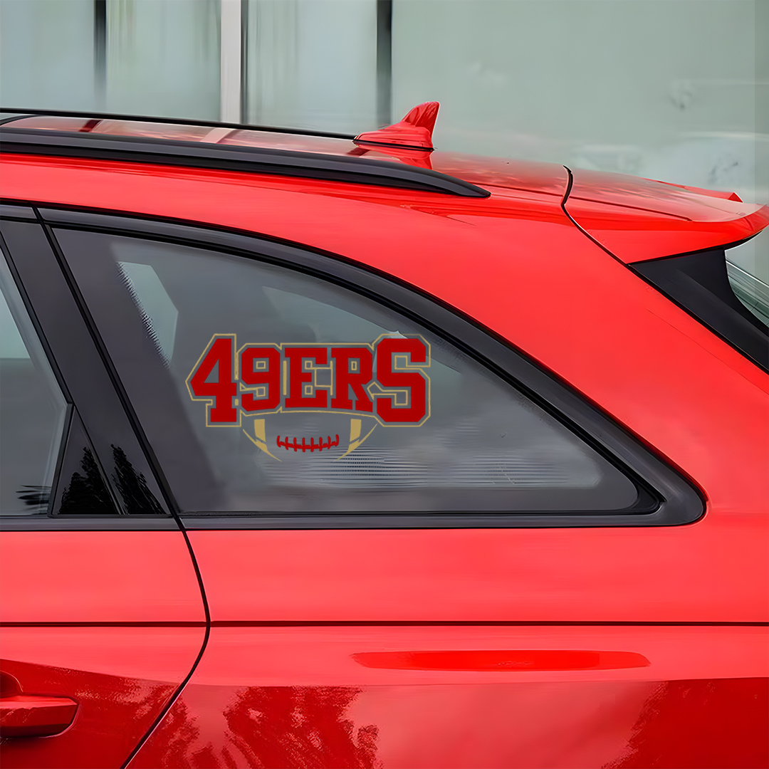 49ERS Football Sticker