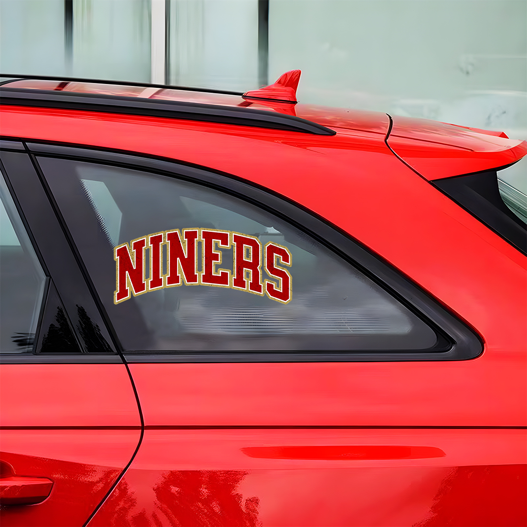 NINERS Football Sticker