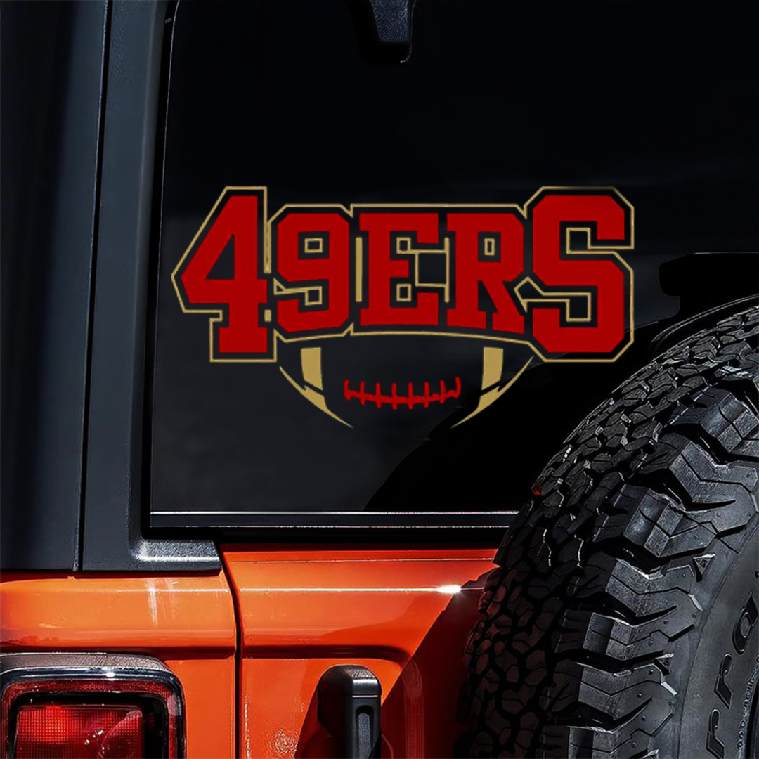 49ERS Football Sticker