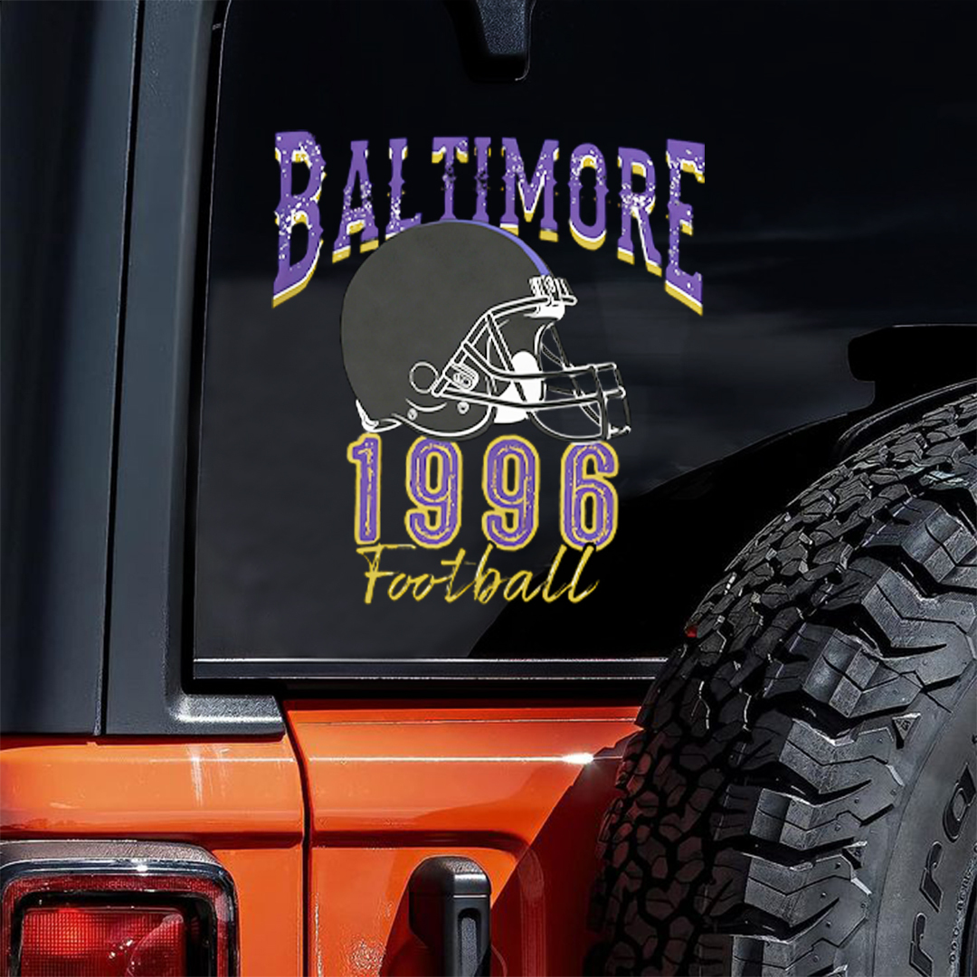 Baltimore 1996 Football Sticker
