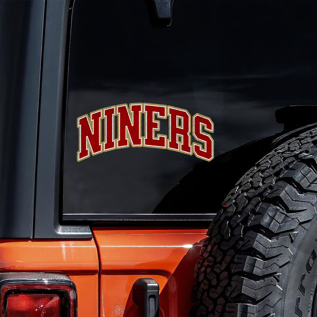 NINERS Football Sticker