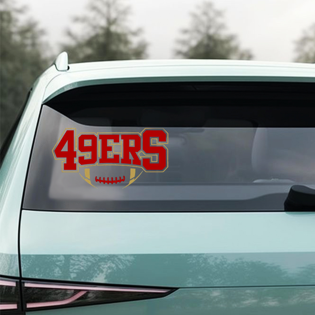 49ERS Football Sticker