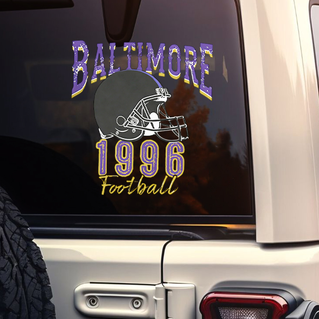 Baltimore 1996 Football Sticker