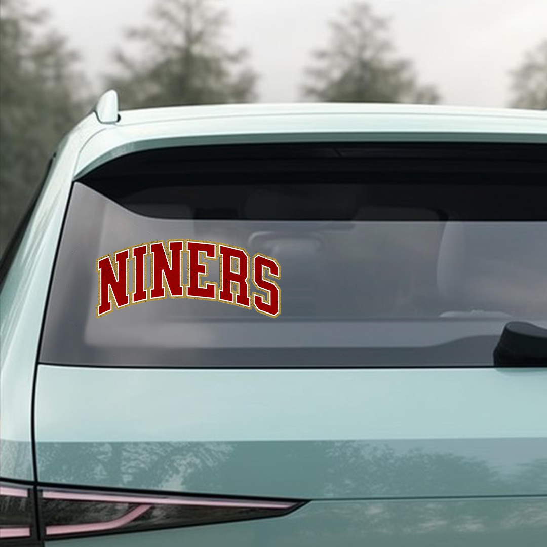 NINERS Football Sticker