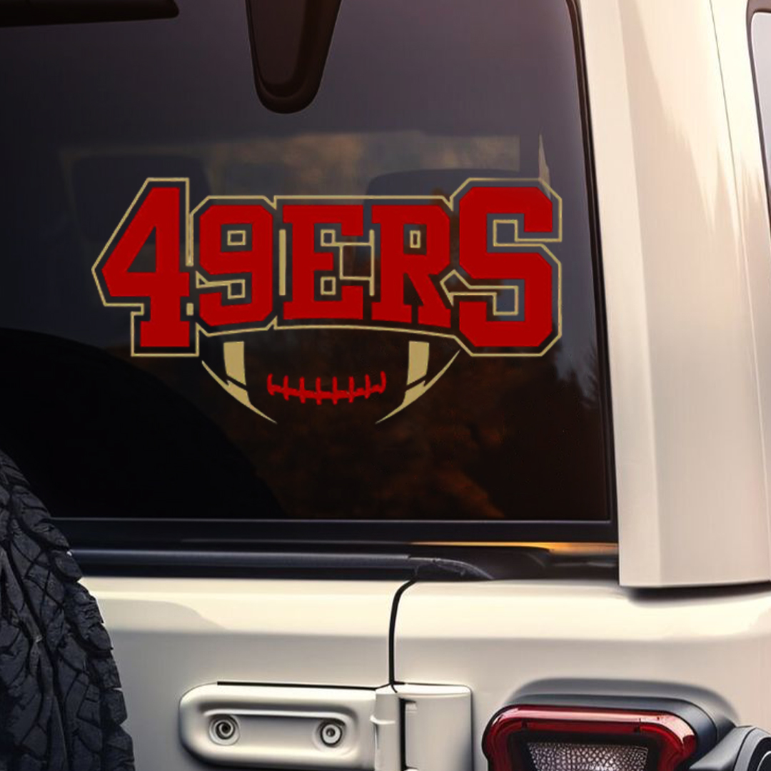 49ERS Football Sticker