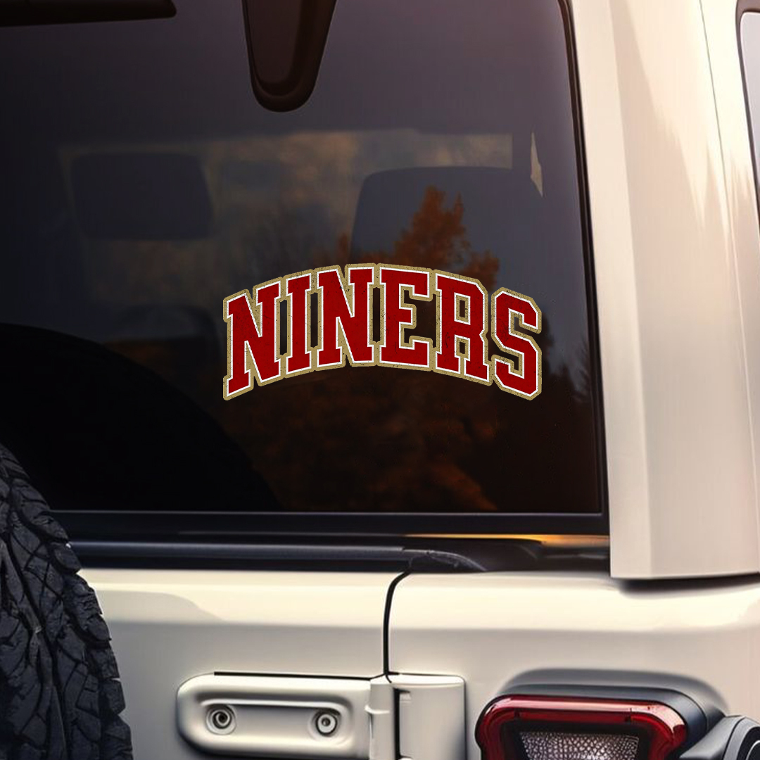 NINERS Football Sticker