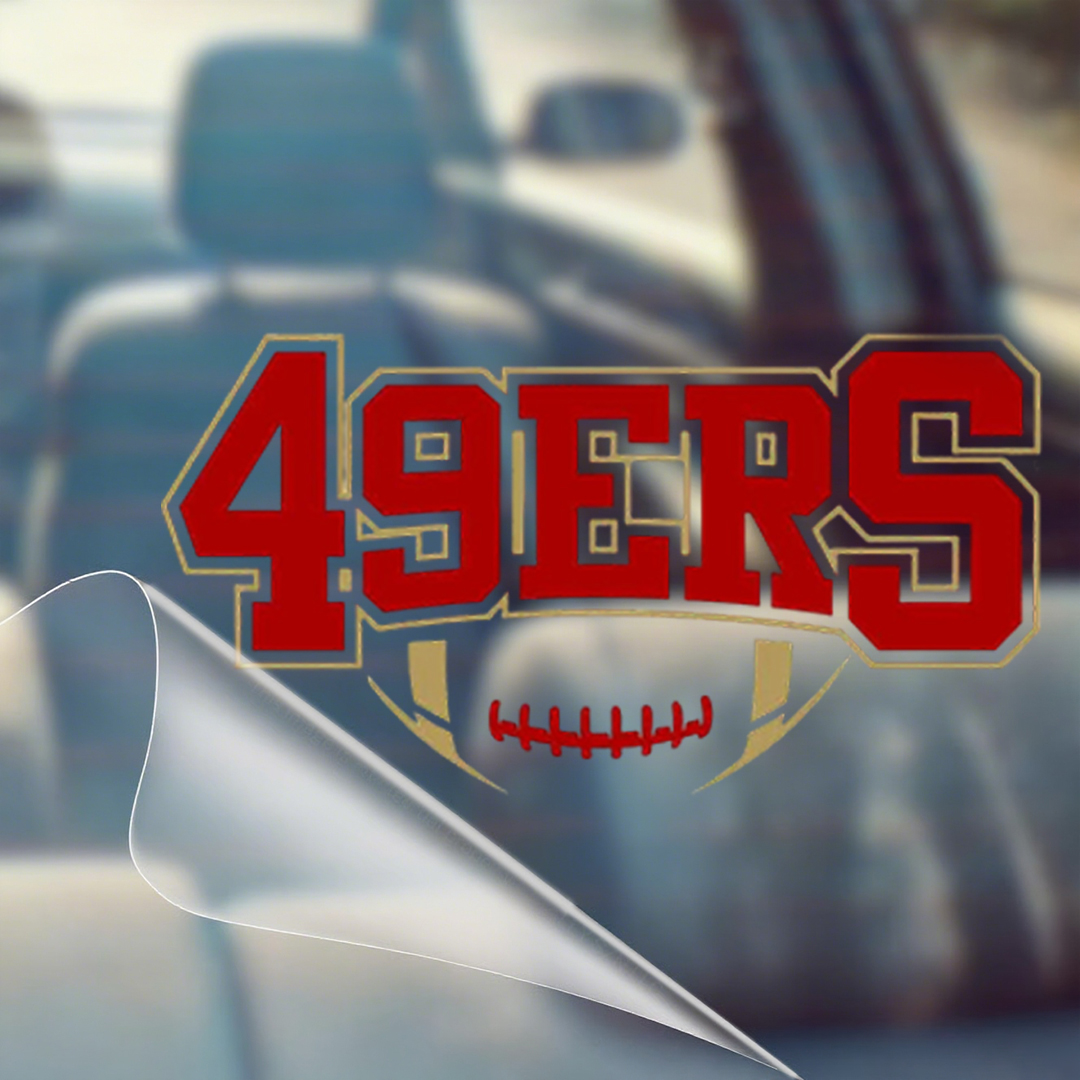 49ERS Football Sticker