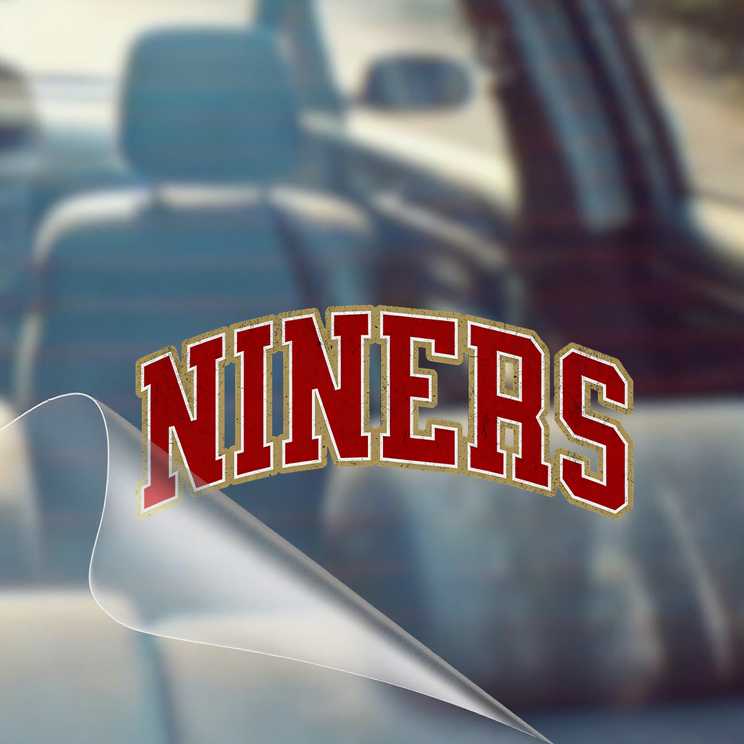 NINERS Football Sticker