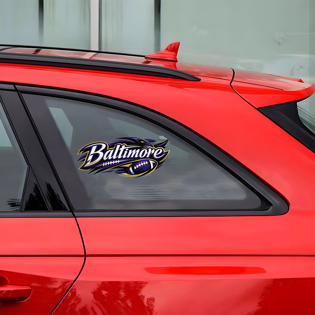 Baltimore Football Sticker