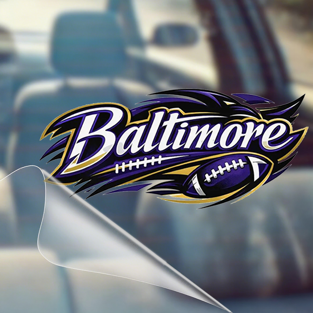 Baltimore Football Sticker