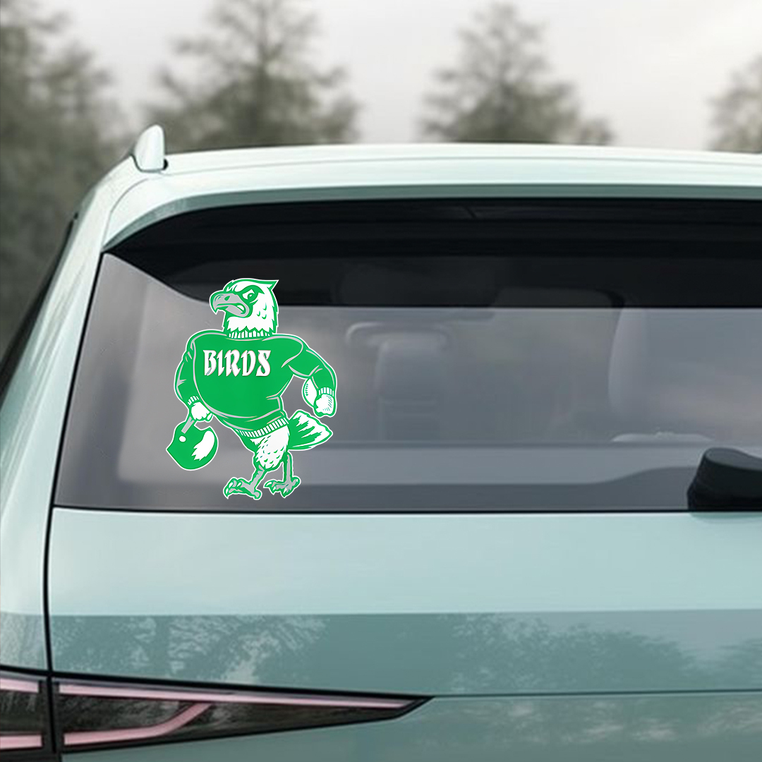 GO BIRDS Angry Eagle Sticker