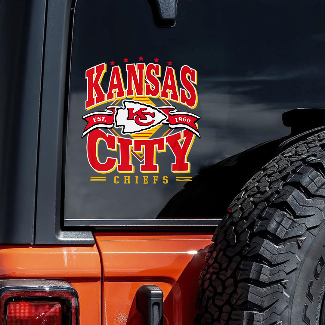 Kansas City Chief Est. 1960 Sticker