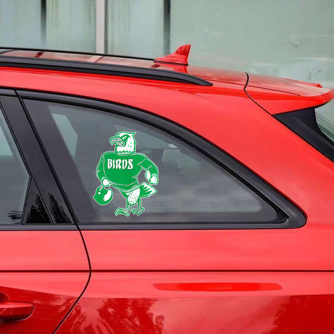 GO BIRDS Angry Eagle Sticker
