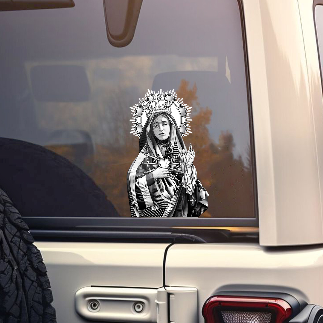 Mater Dolorosa Our Lady of Sorrows Sticker