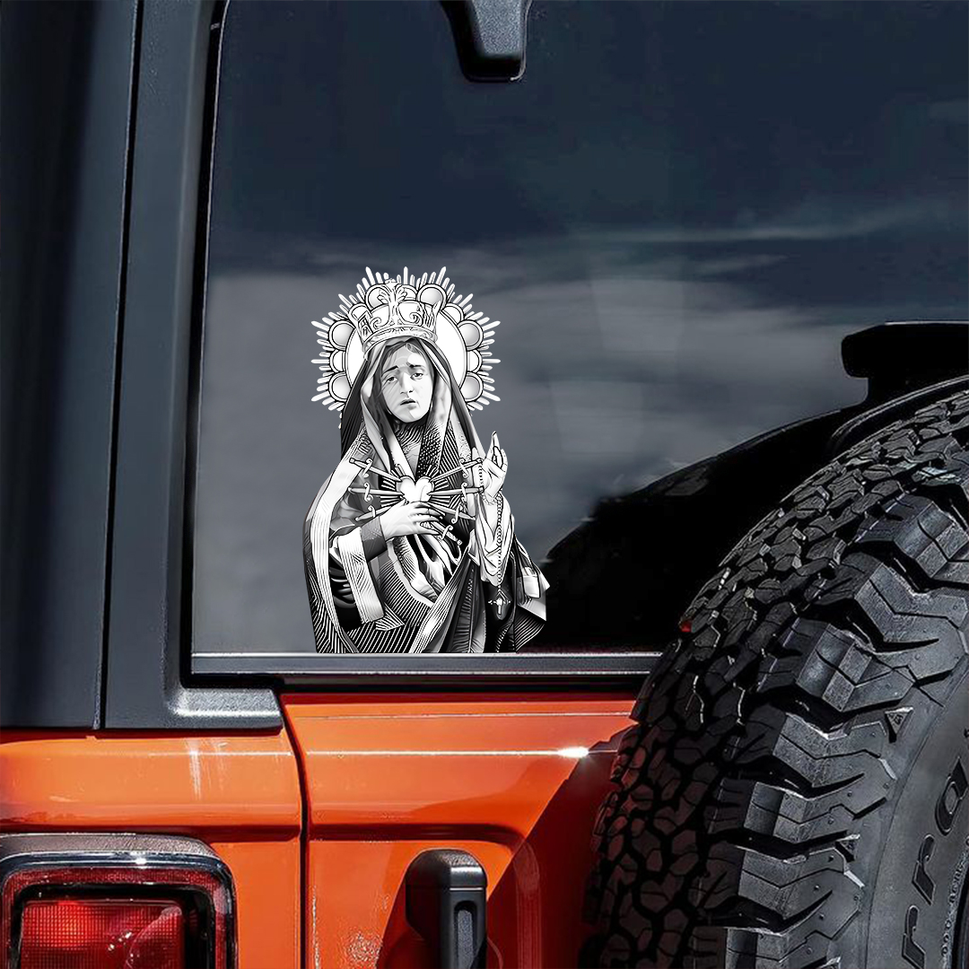 Mater Dolorosa Our Lady of Sorrows Sticker