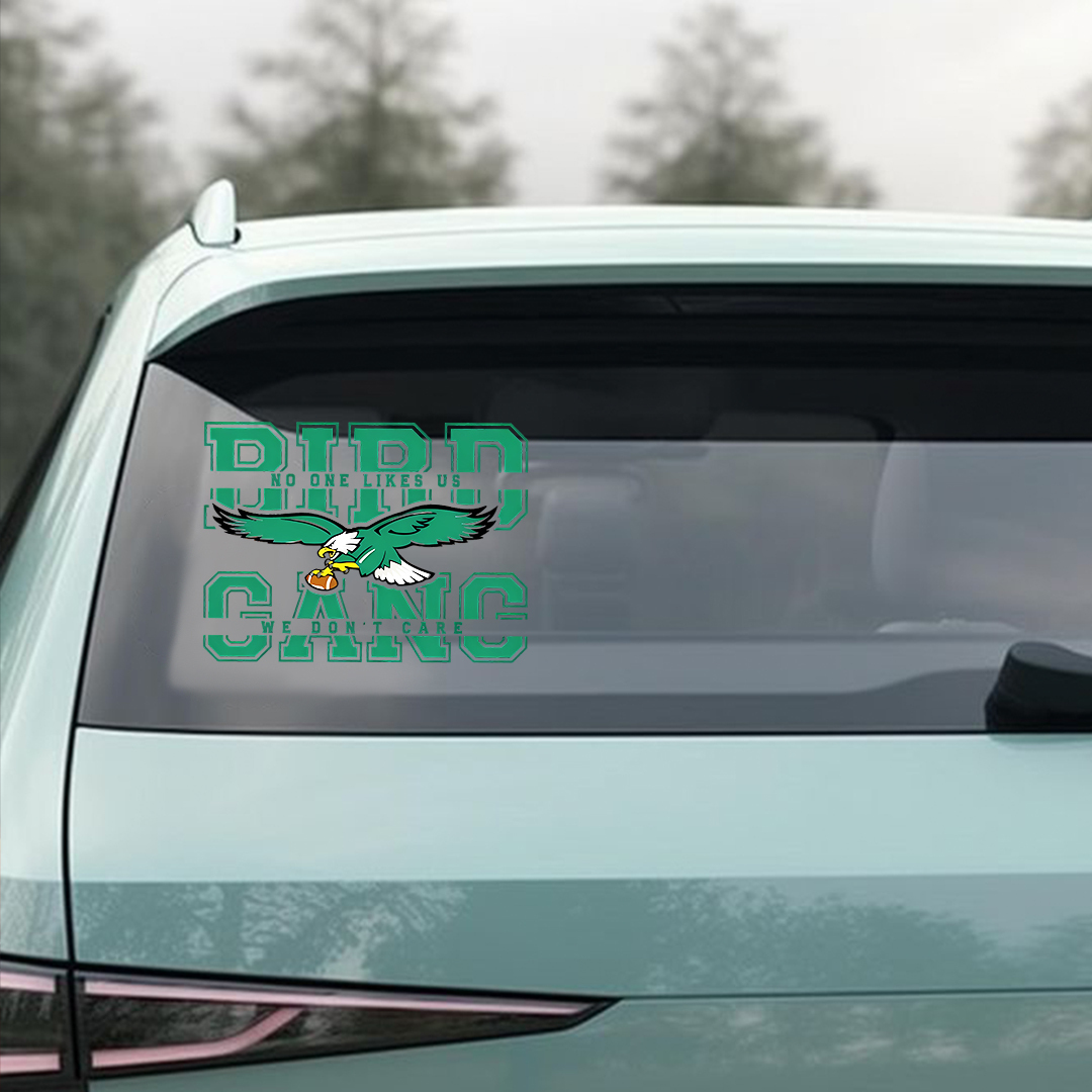BIRDS GANG No One Likes Us We Don't Care Sticker