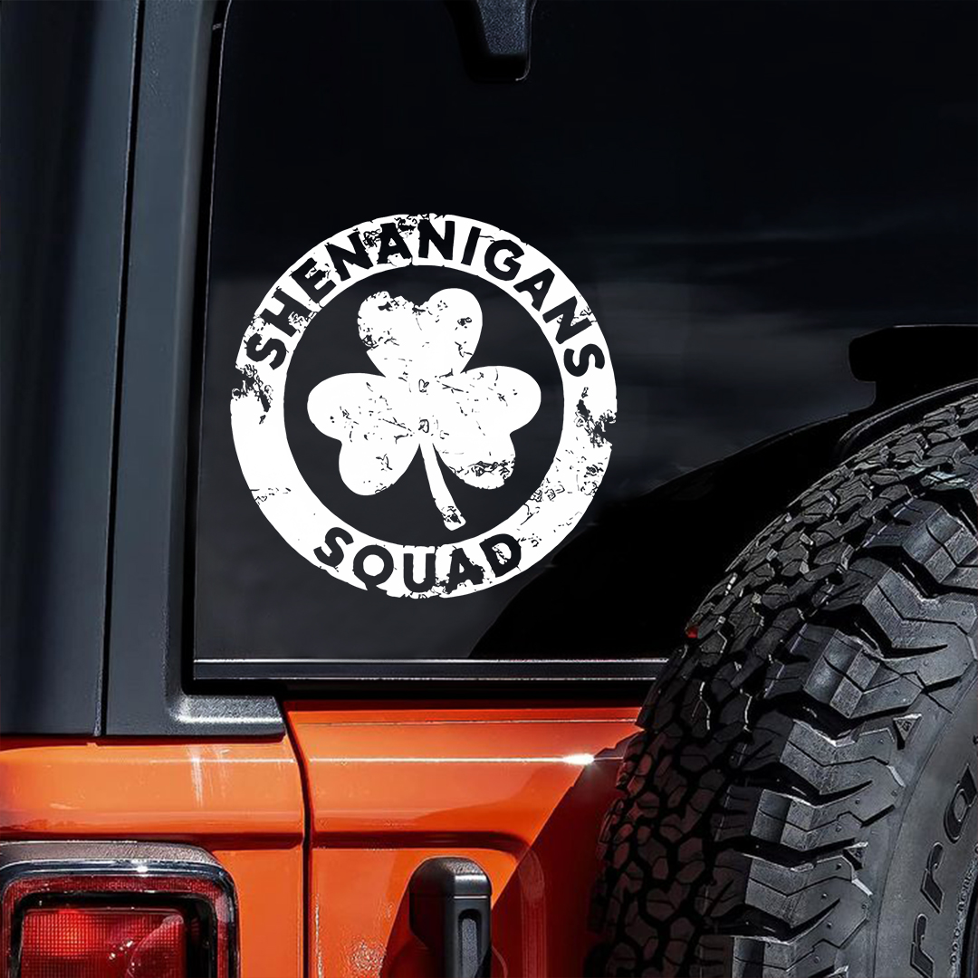 St. Patrick's Day Shenanigans Squad Sticker