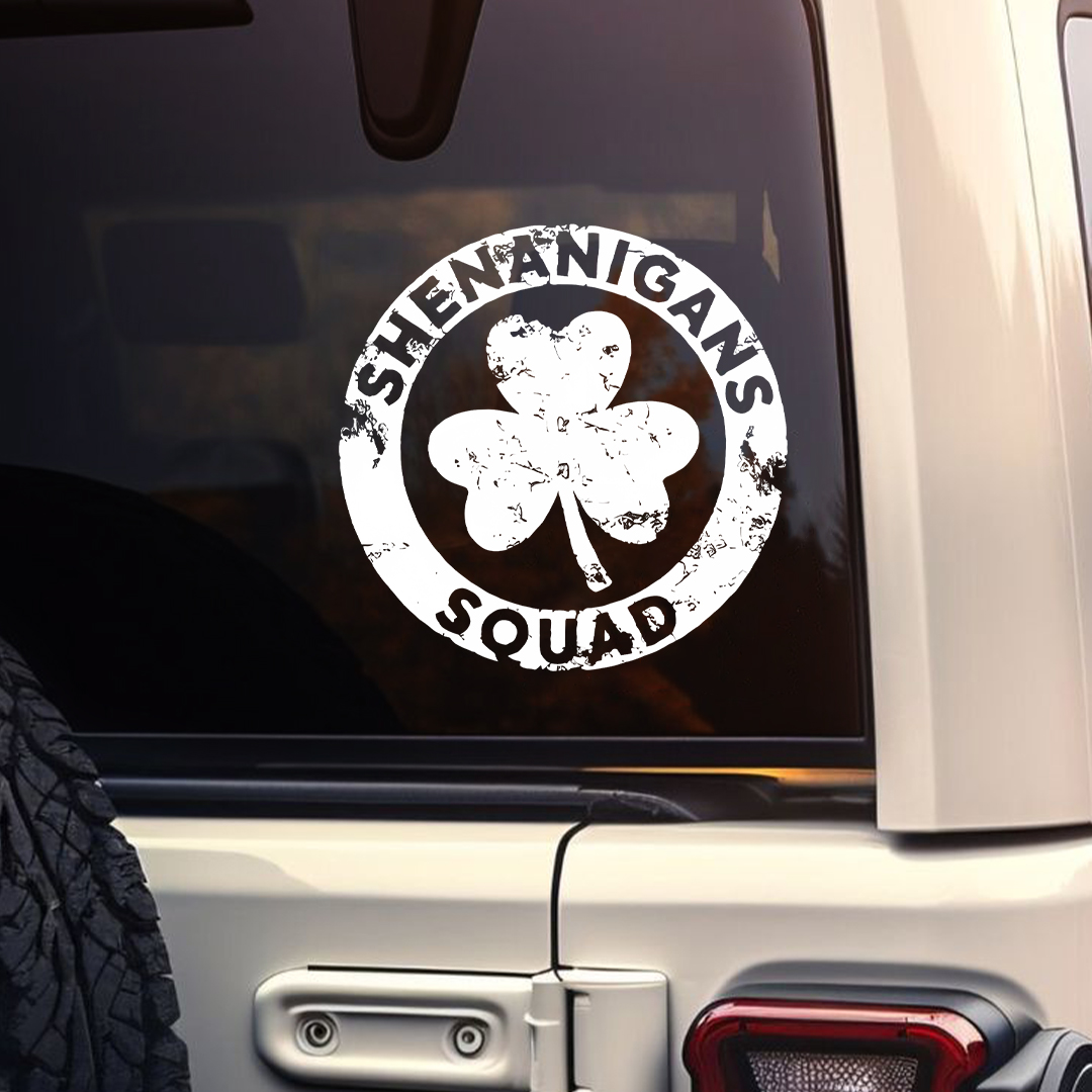 St. Patrick's Day Shenanigans Squad Sticker
