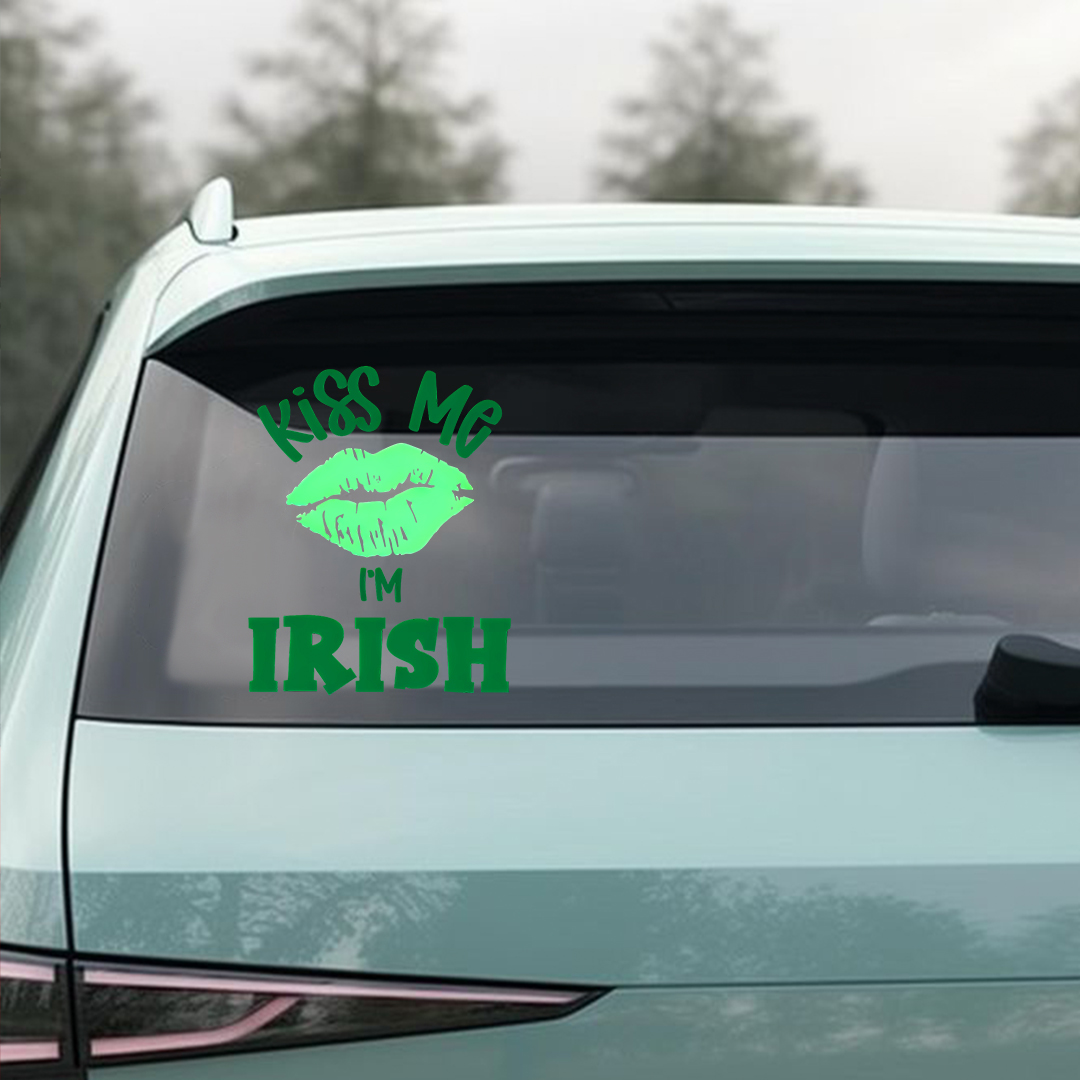 Kiss Me I'm Irish Lip Sticker