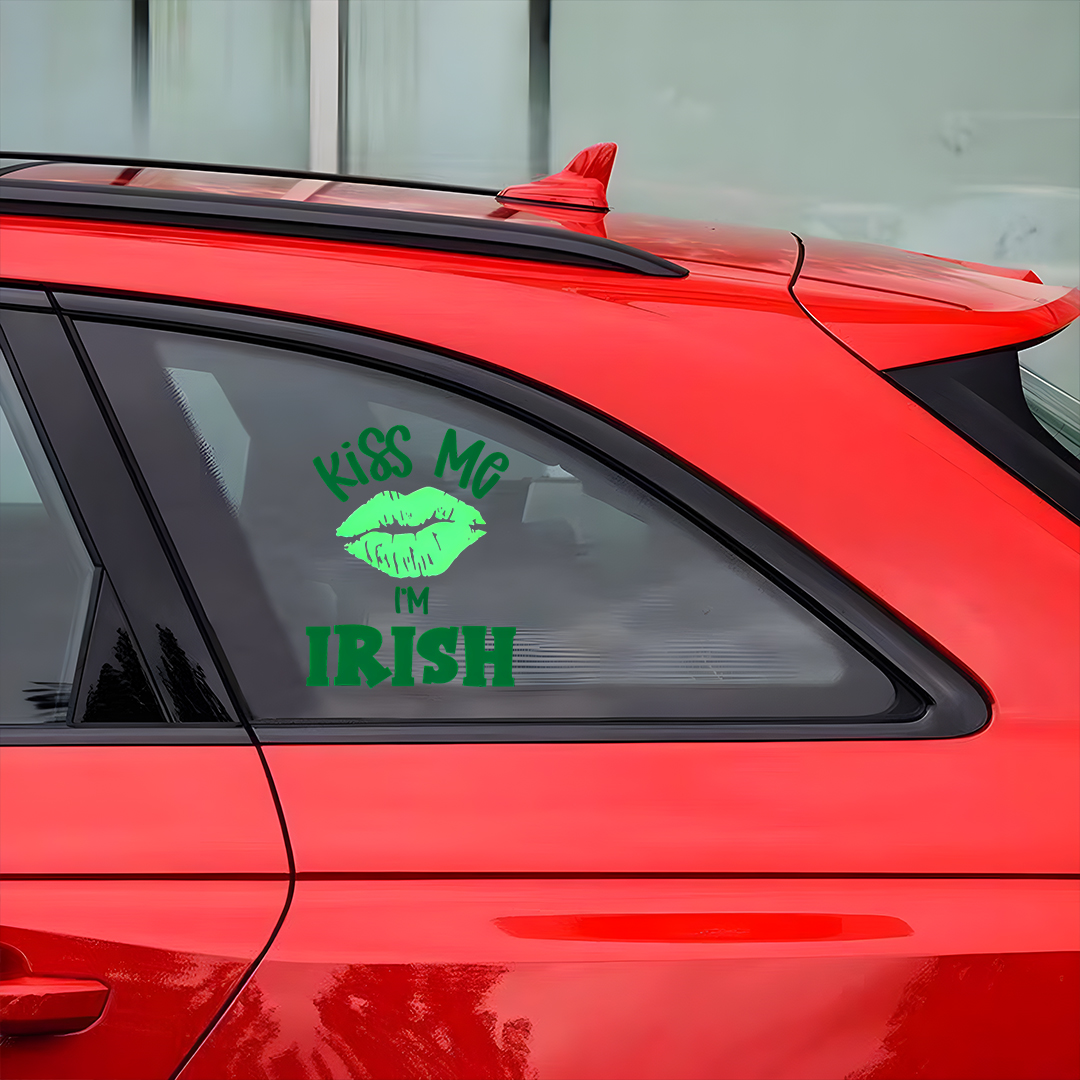 Kiss Me I'm Irish Lip Sticker