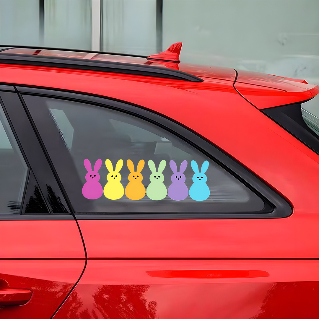 Cute Easter Bunnies Sticker
