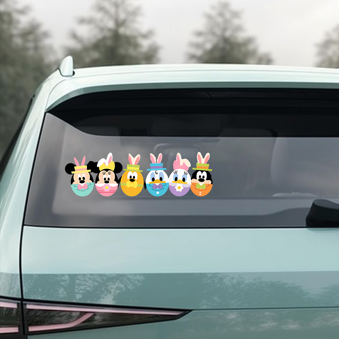 Easter Egg Disney Friends Sticker