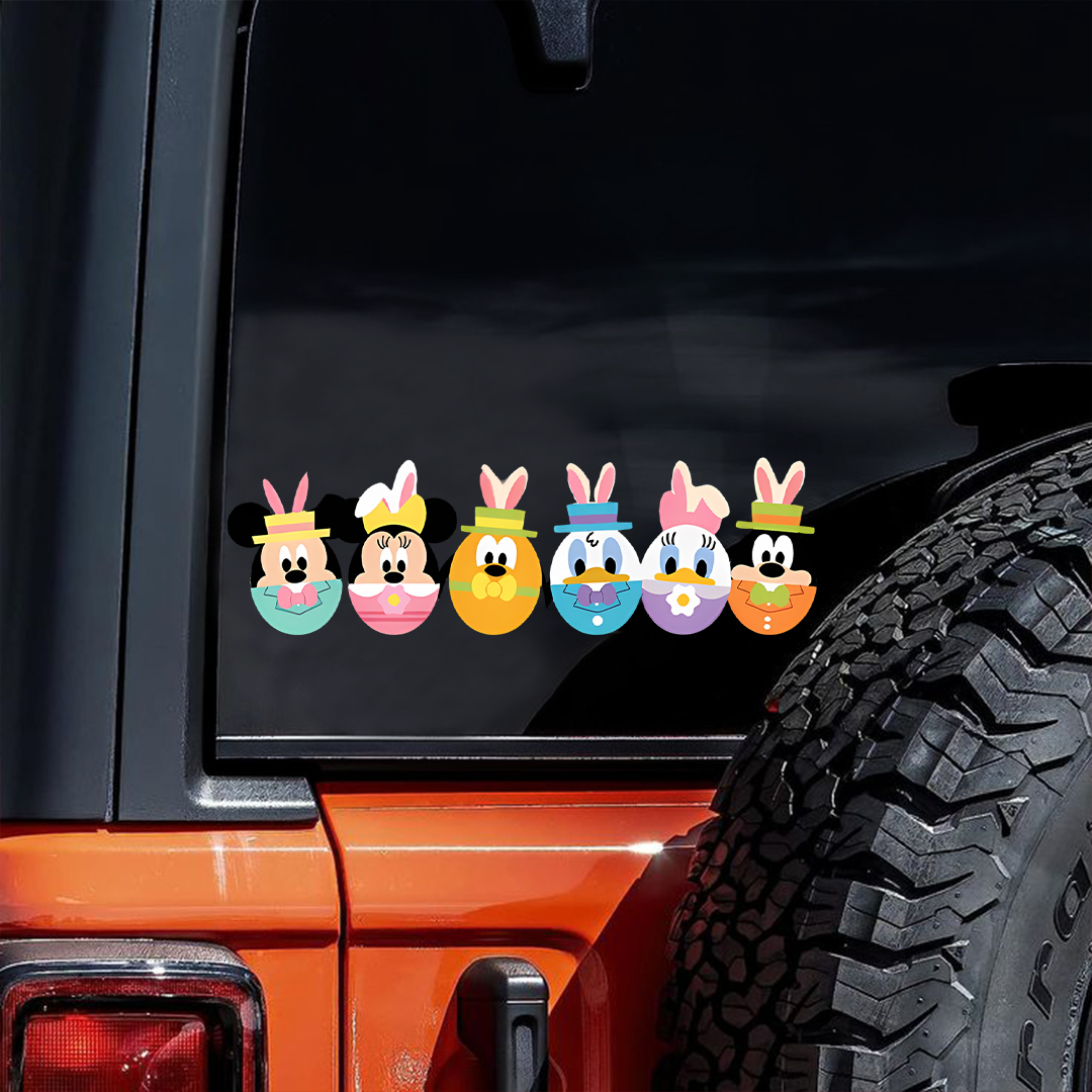 Easter Egg Disney Friends Sticker