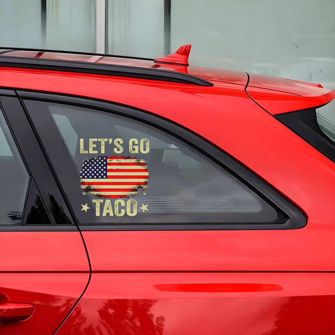 Let's Go Taco Sticker