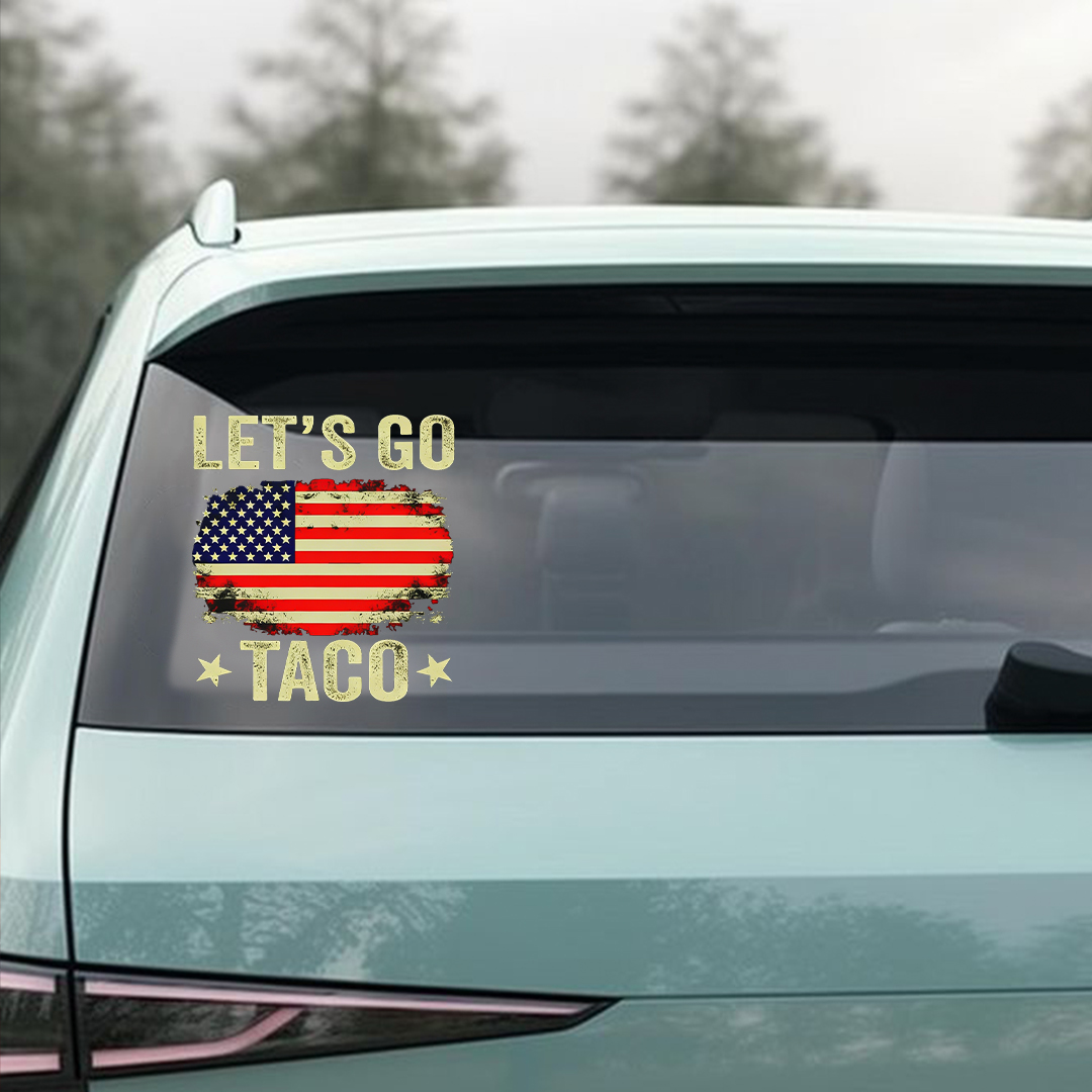 Let's Go Taco Sticker