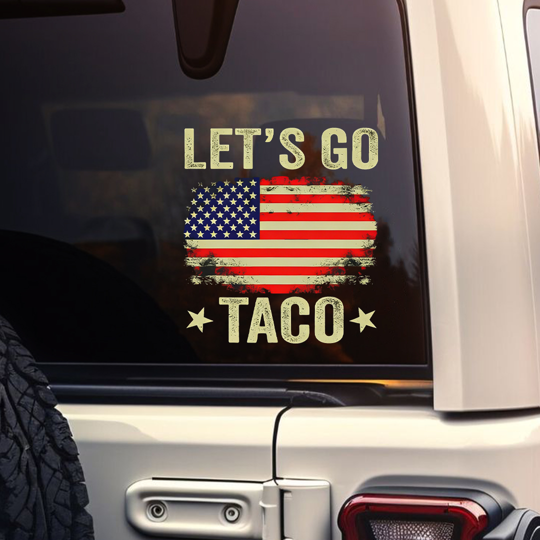Let's Go Taco Sticker