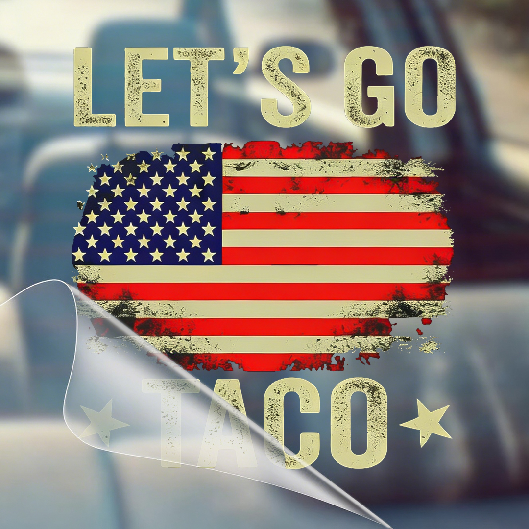 Let's Go Taco Sticker