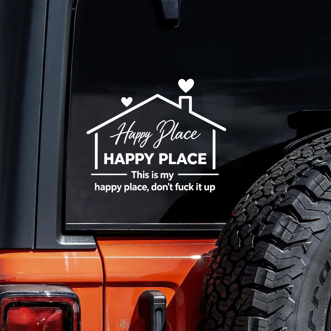 This Is My Happy Place Sticker