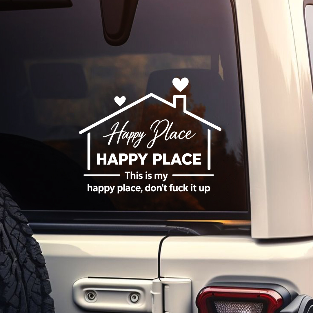This Is My Happy Place Sticker