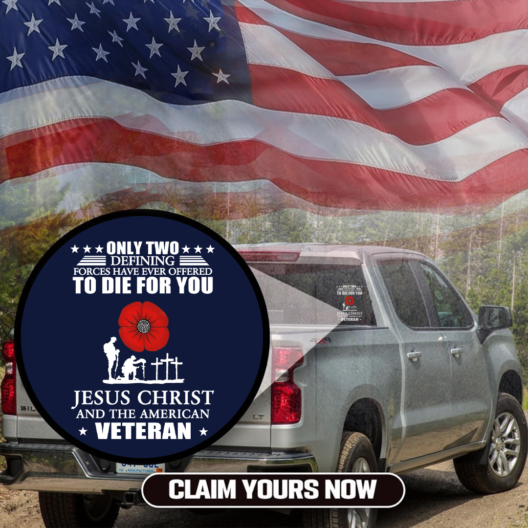 Offered To Die For You Veterans Stickers