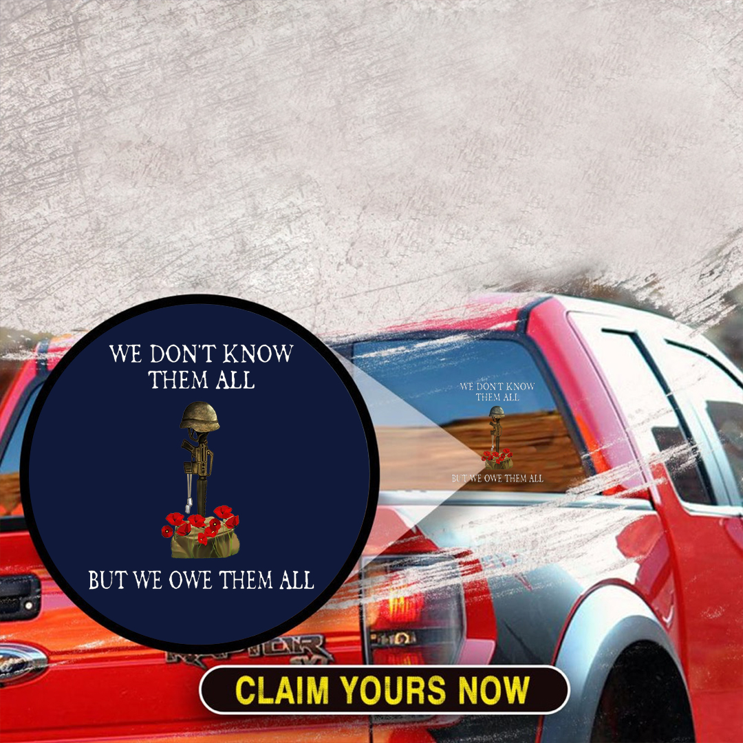 But We Owe Heroes All Veterans Stickers