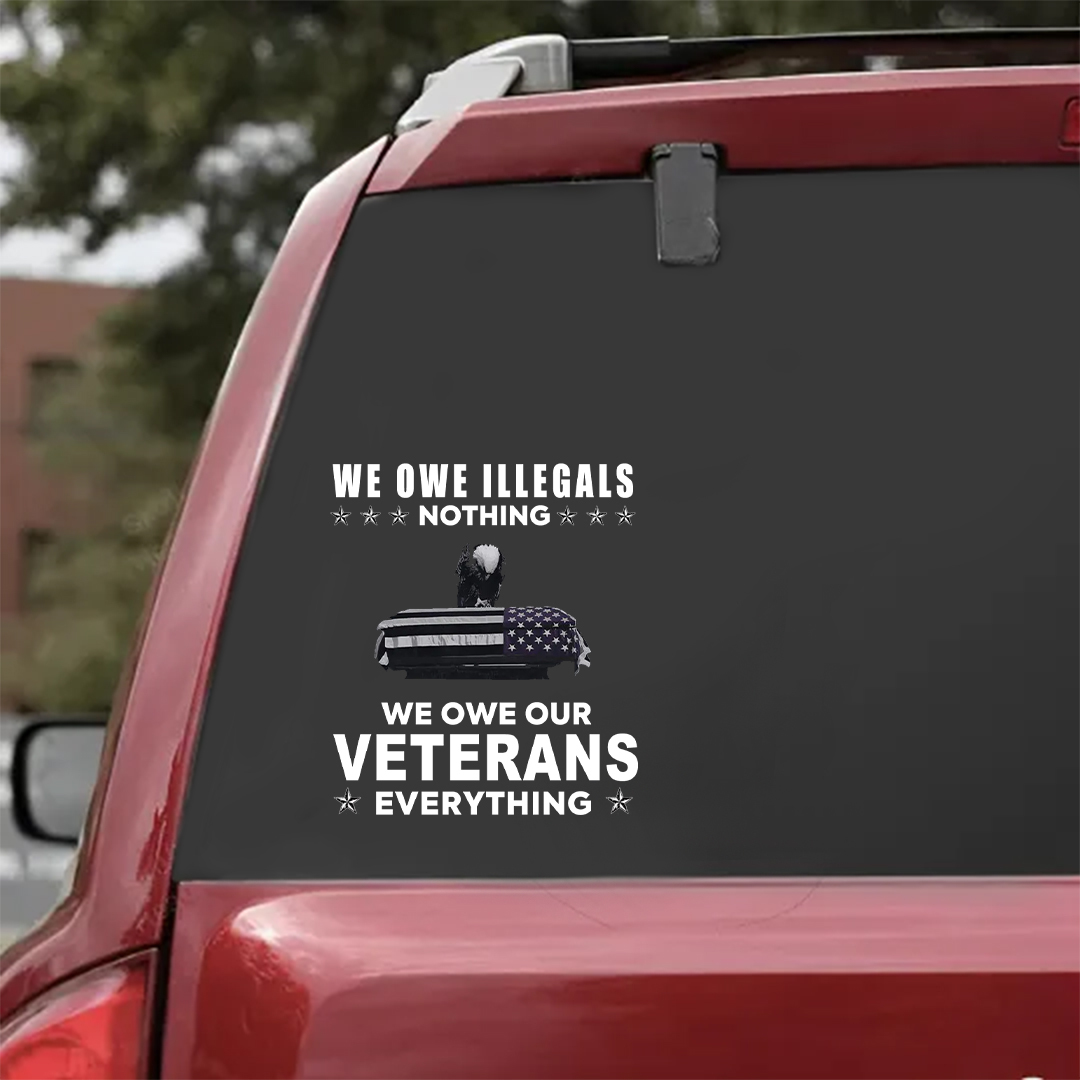 Mourning For Fallen Soldiers Veterans Stickers
