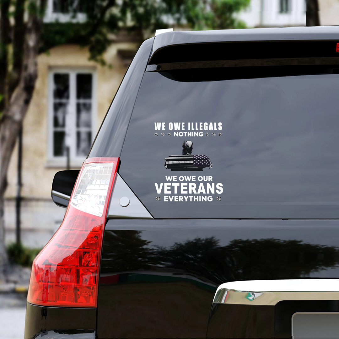 Mourning For Fallen Soldiers Veterans Stickers