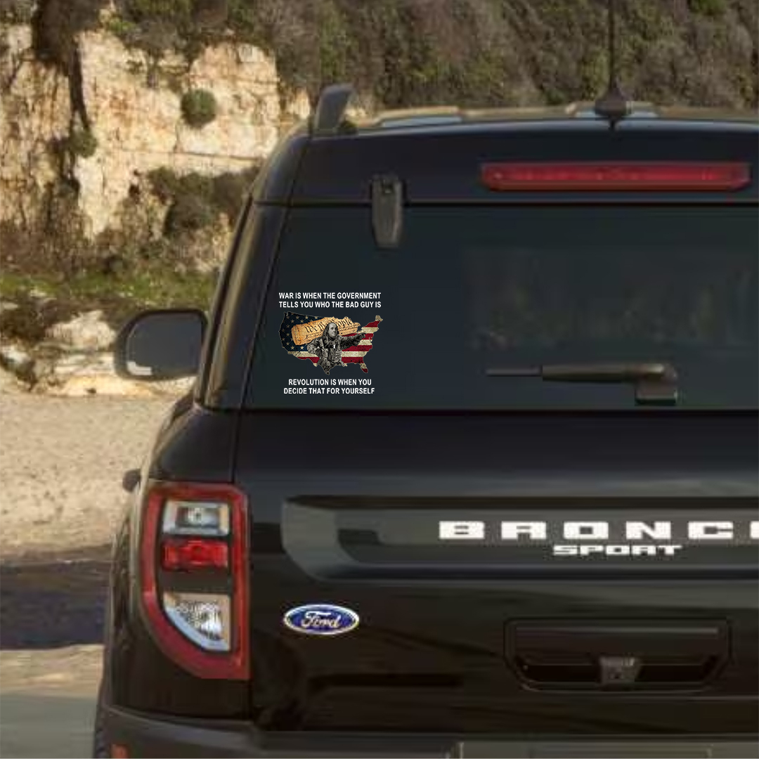 Decide That For Yourself Veterans Stickers-Independence Day Sticker