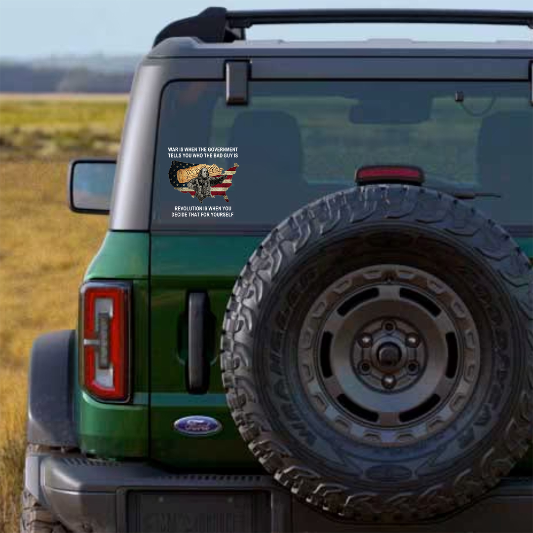 Decide That For Yourself Veterans Stickers-Independence Day Sticker